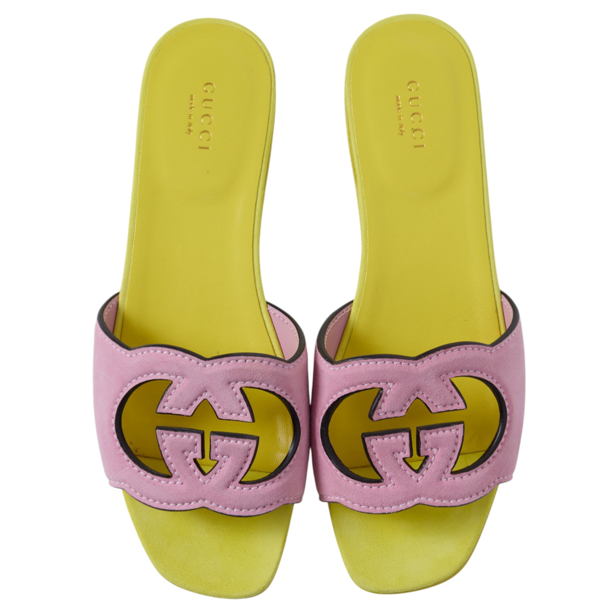 Gucci GG Cutout Slide Size 8