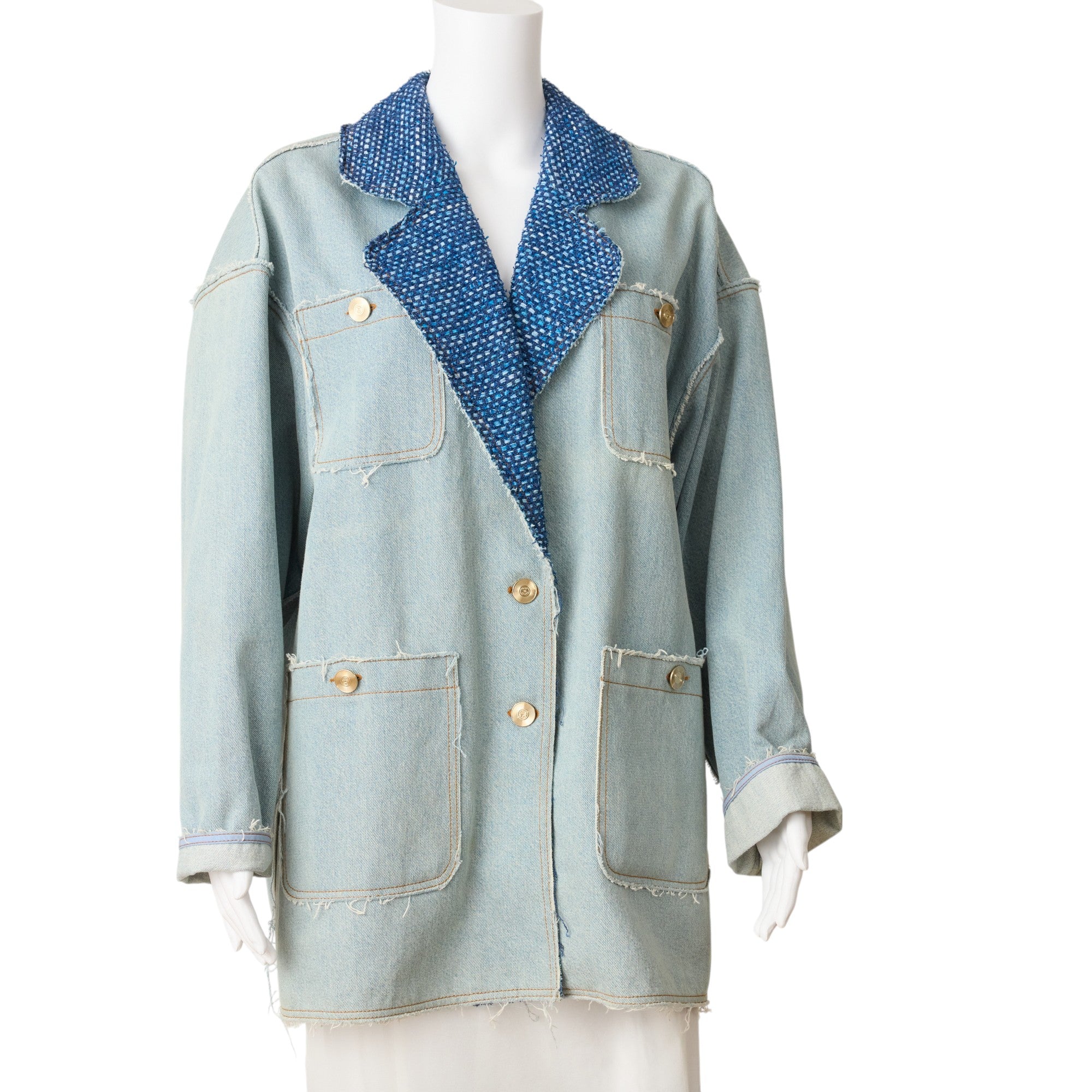 Chanel Denim Jacket Size 6