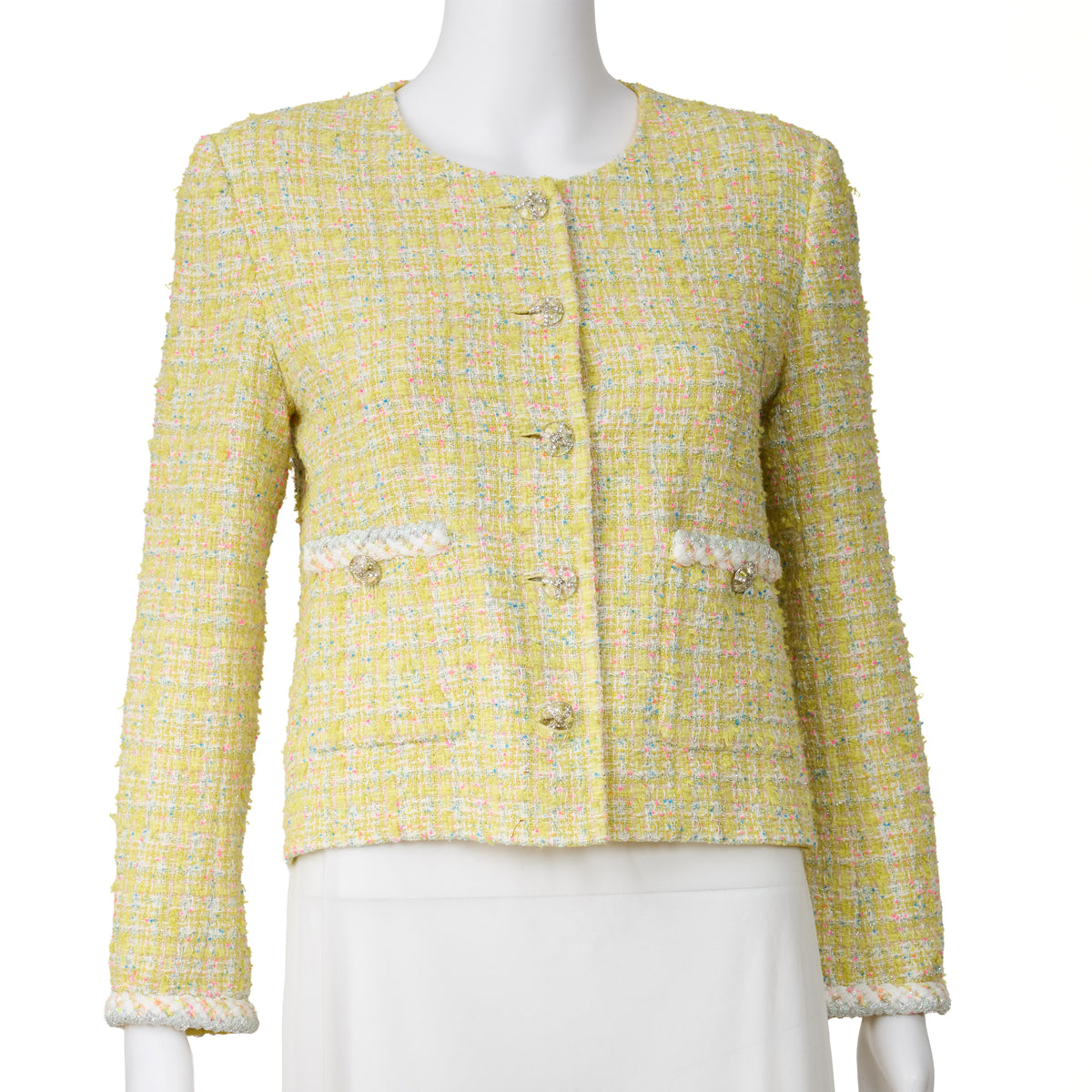 Chanel Tweed Jacket Size 4