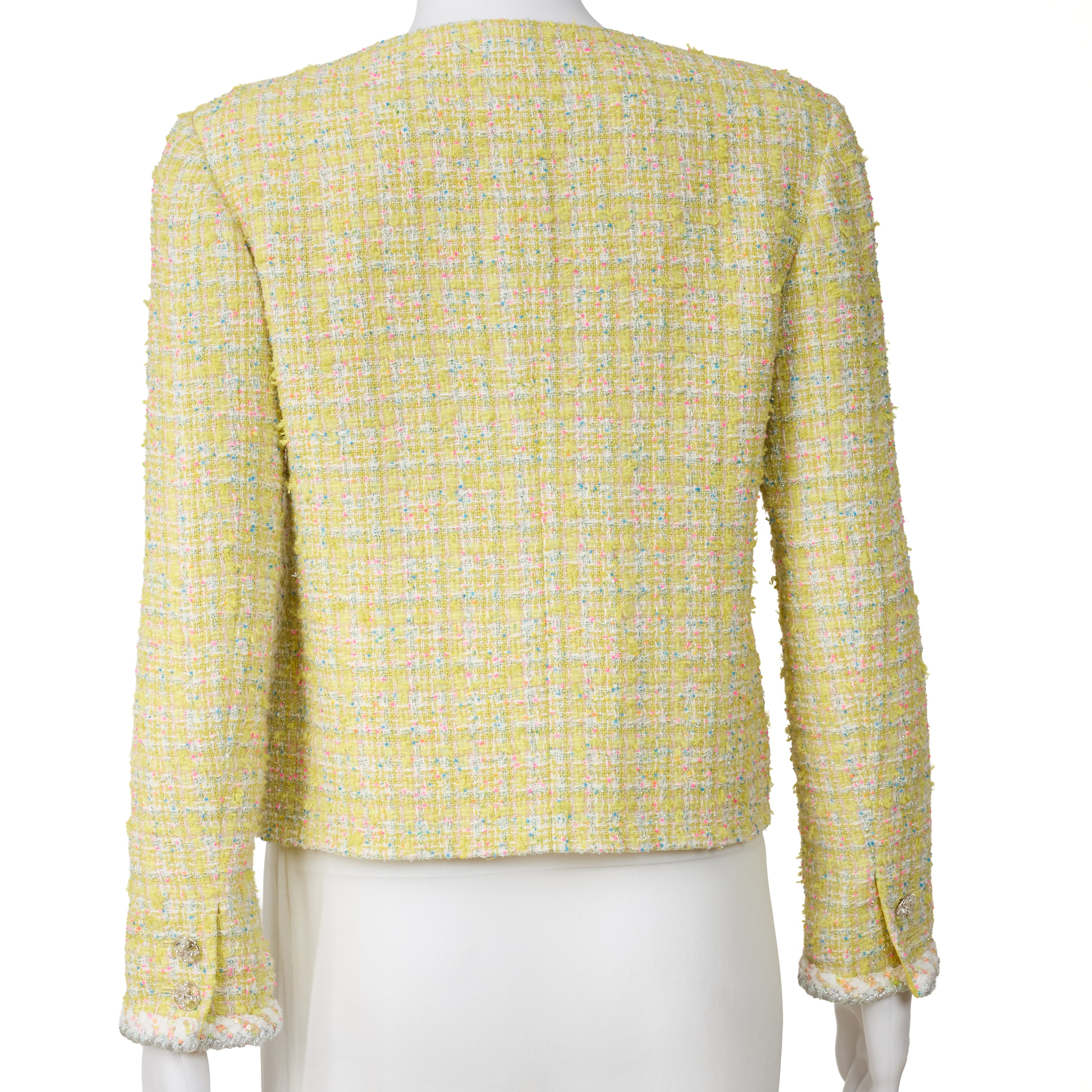 Chanel Tweed Jacket Size 4 – LUXE