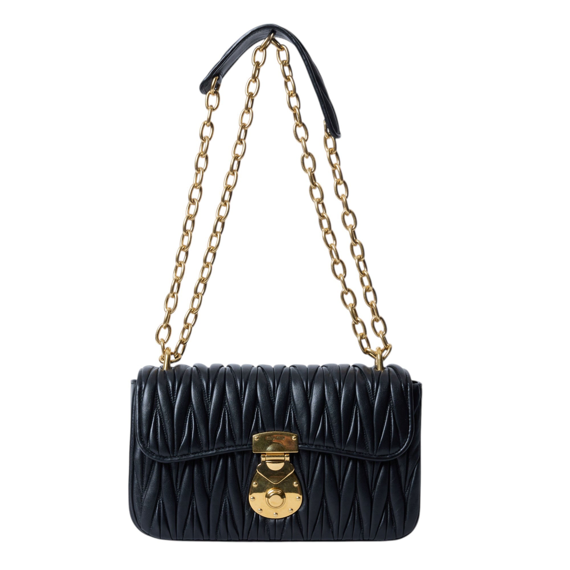 Miu Miu Matalasse Leather Bag