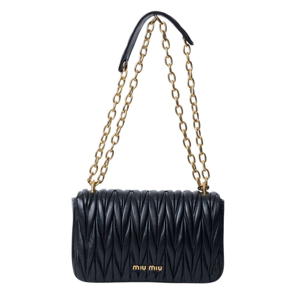 Miu Miu Matalasse Leather Bag