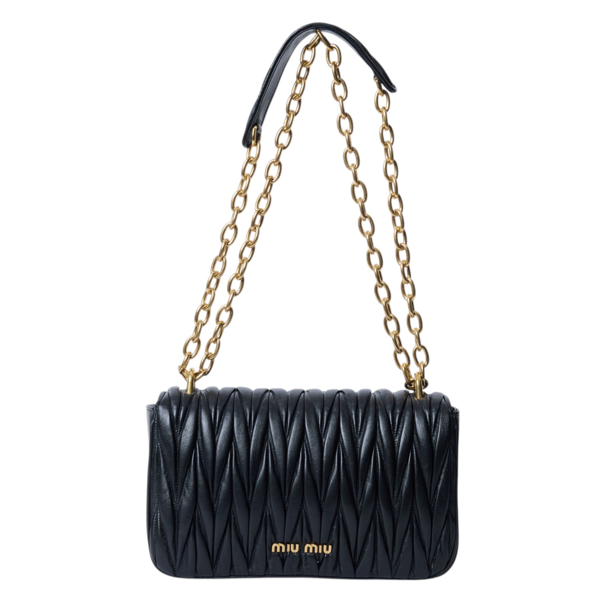 Miu Miu Matalasse Leather Bag