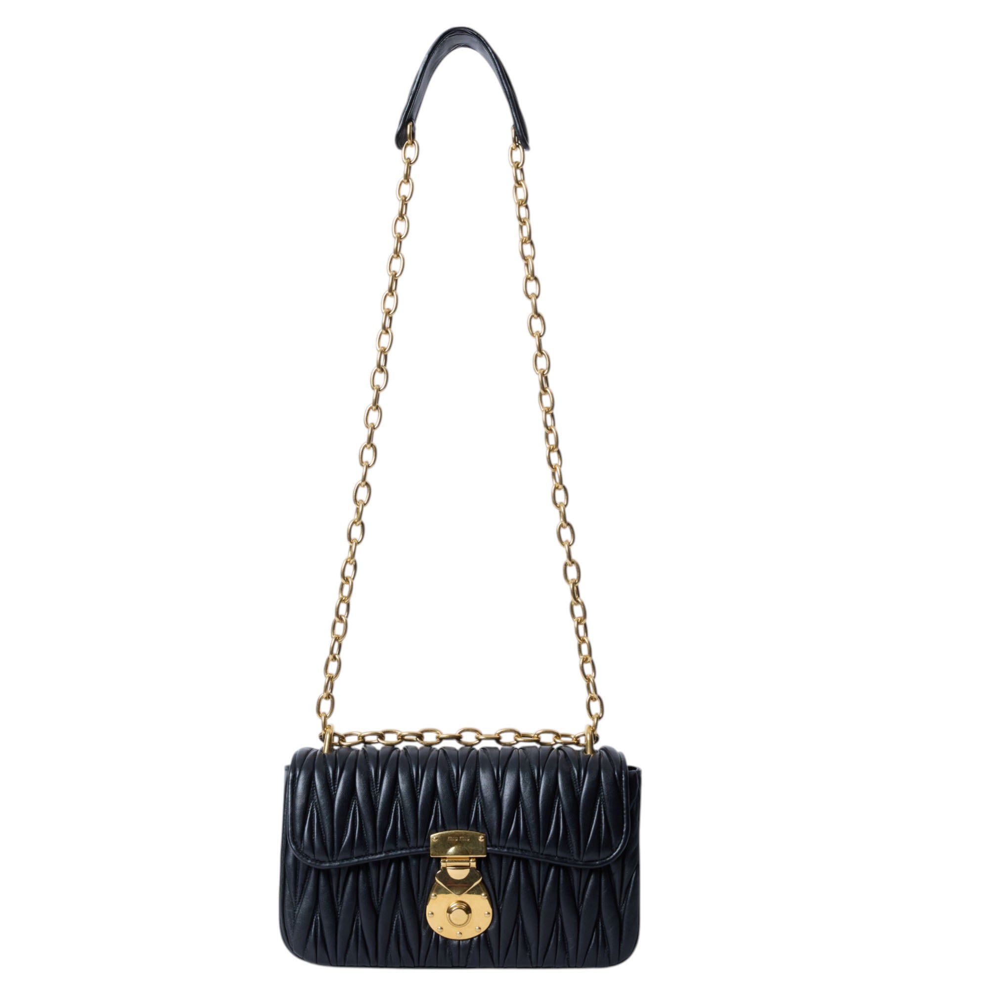 Miu Miu Matalasse Leather Bag