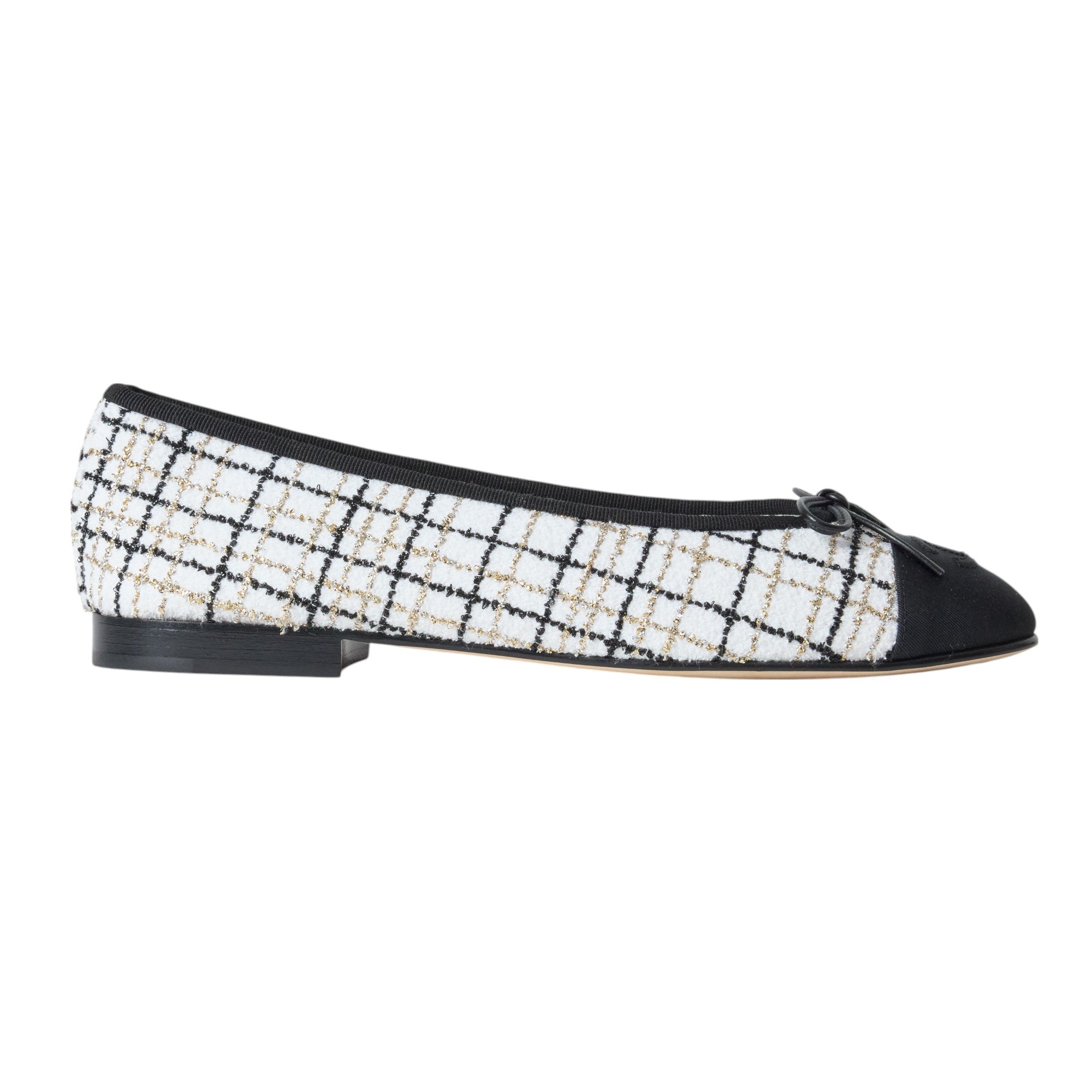 Chanel Tweed Flat Size 9