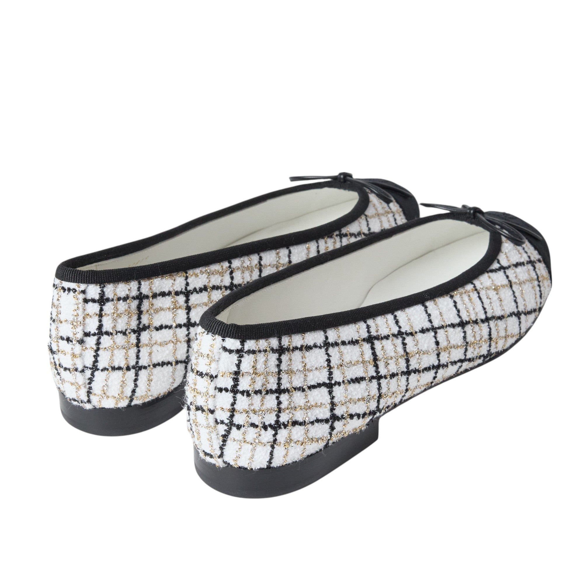 Chanel Tweed Flat Size 9