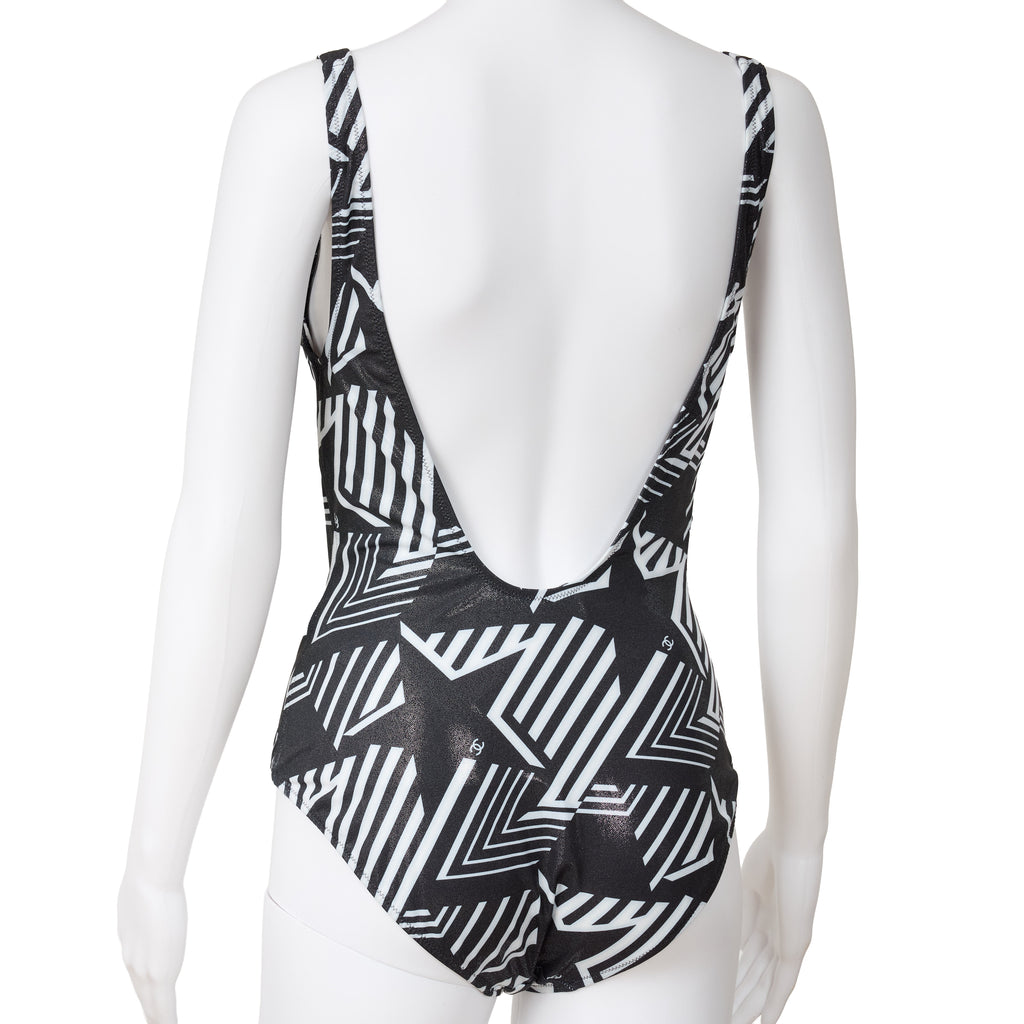 Chanel One Piece Swimsuit Size 6