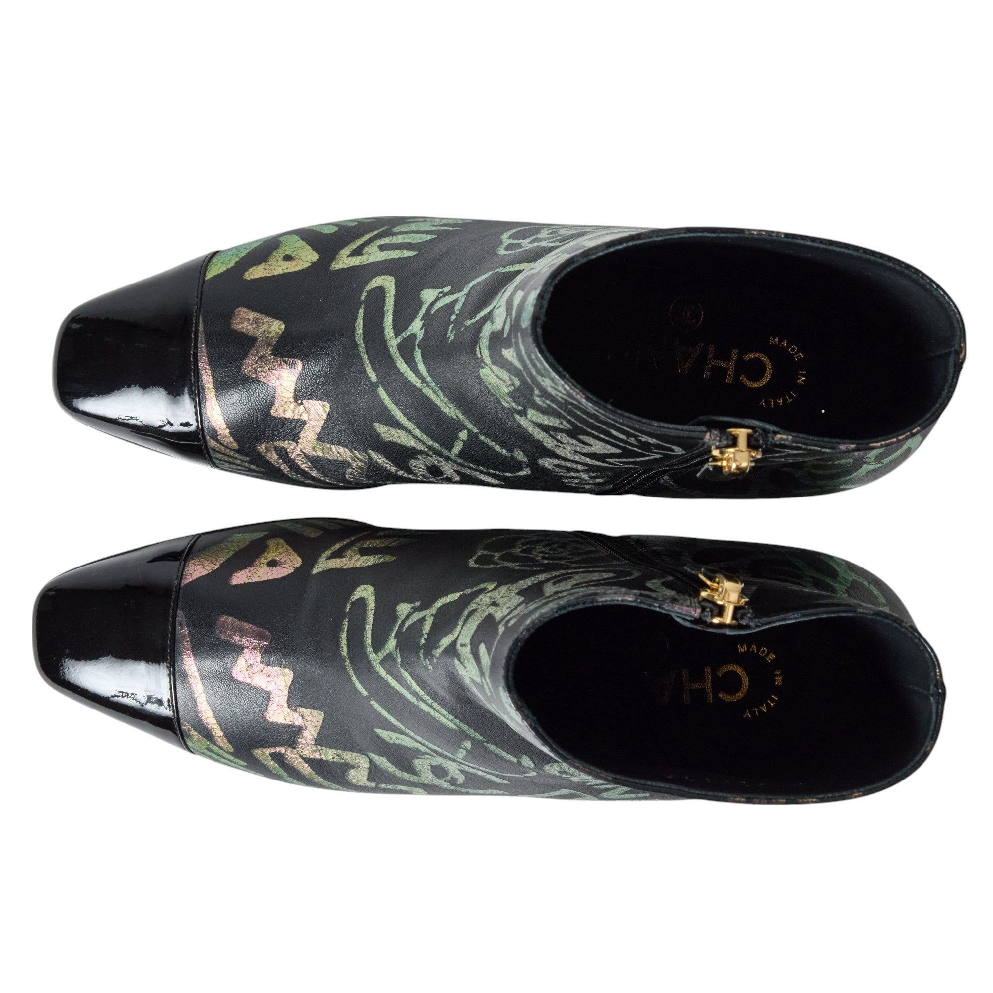 Chanel Graphic Bootie Size 7.5