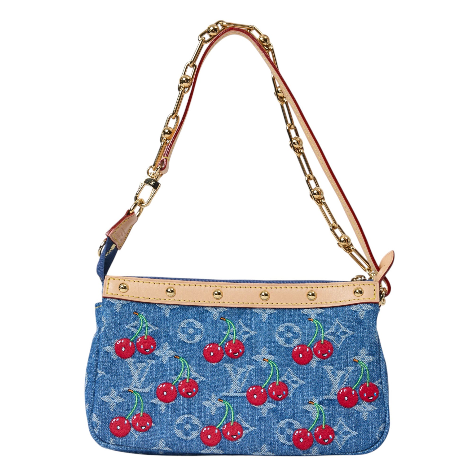Louis Vuitton Denim Cherry Pochette