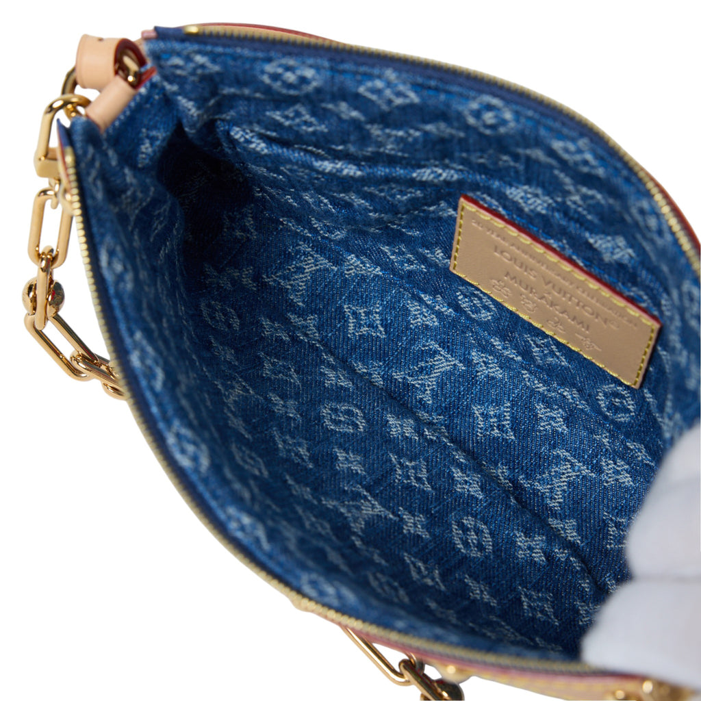 Louis Vuitton Denim Cherry Pochette