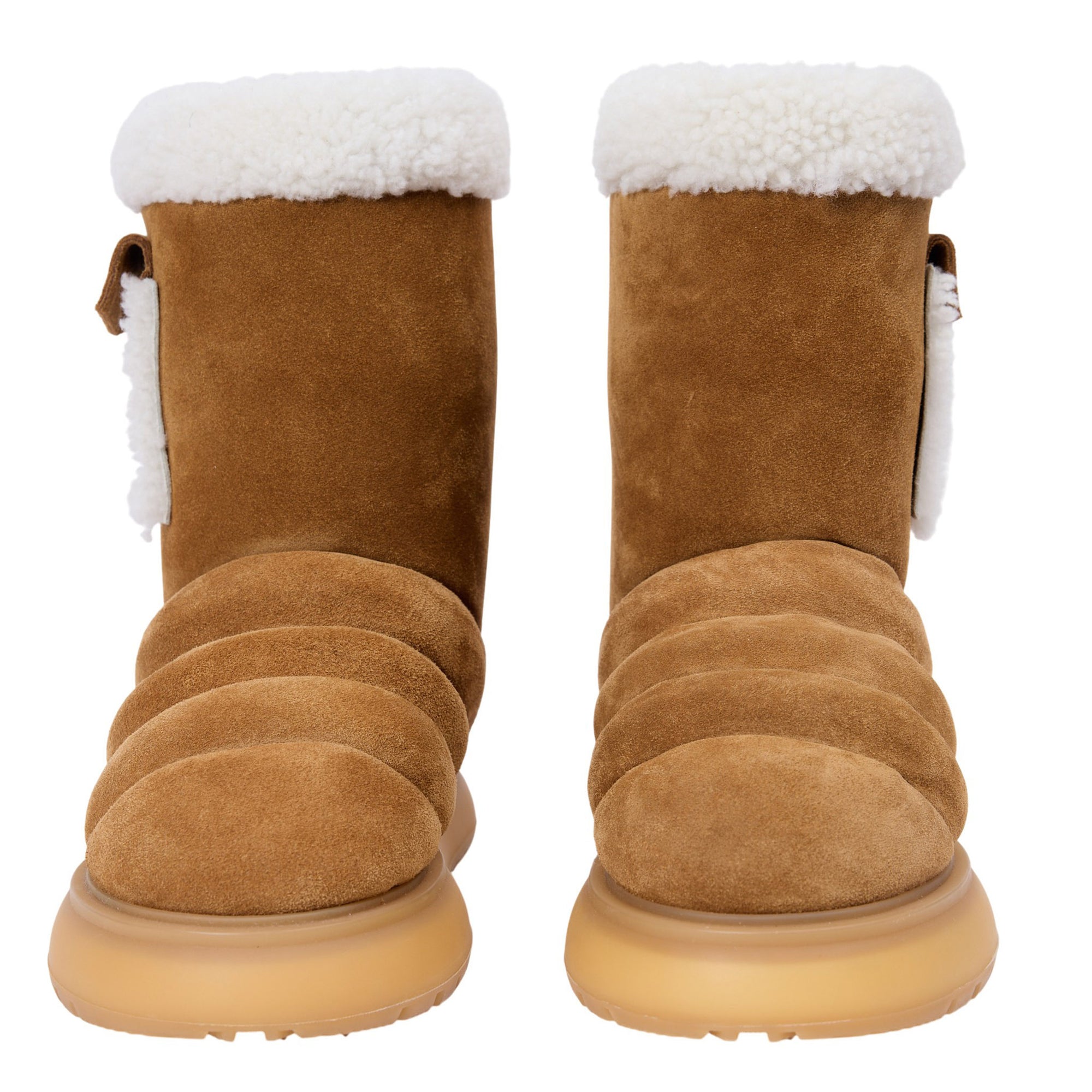 Moncler Shearling Boot Size 7