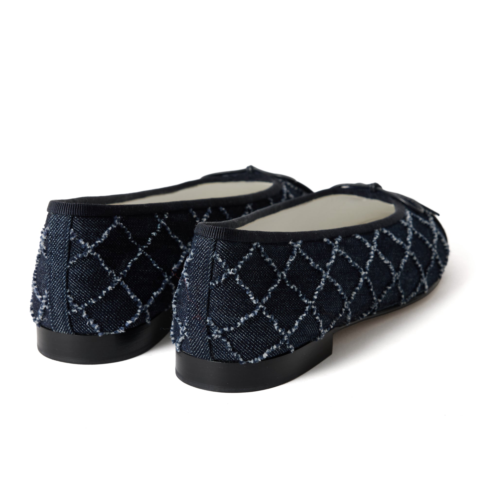 Chanel Denim Flat Size 9
