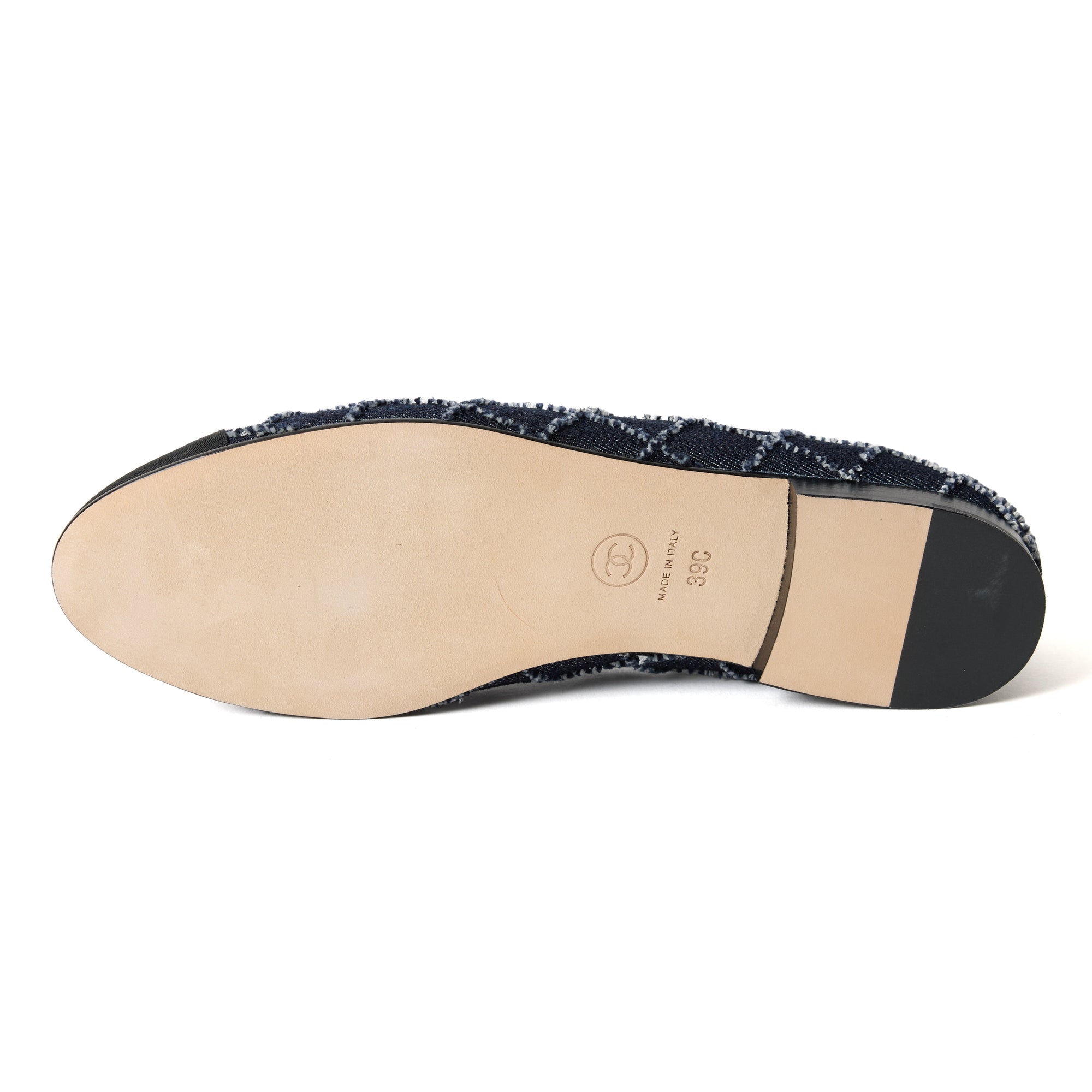 Chanel Denim Flat Size 9