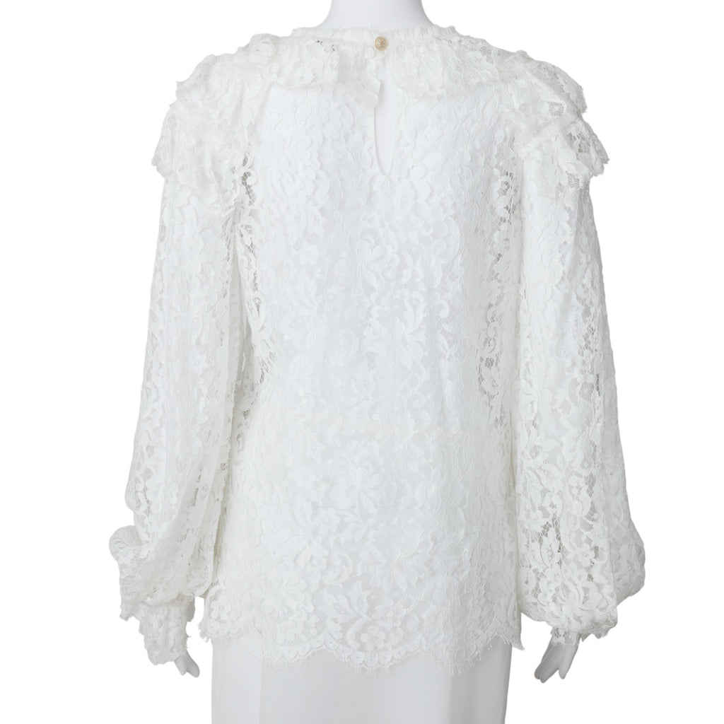 Chanel Lace Top Size 4