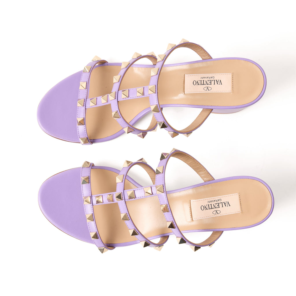 Valentino Garavani Block Heel Size 7