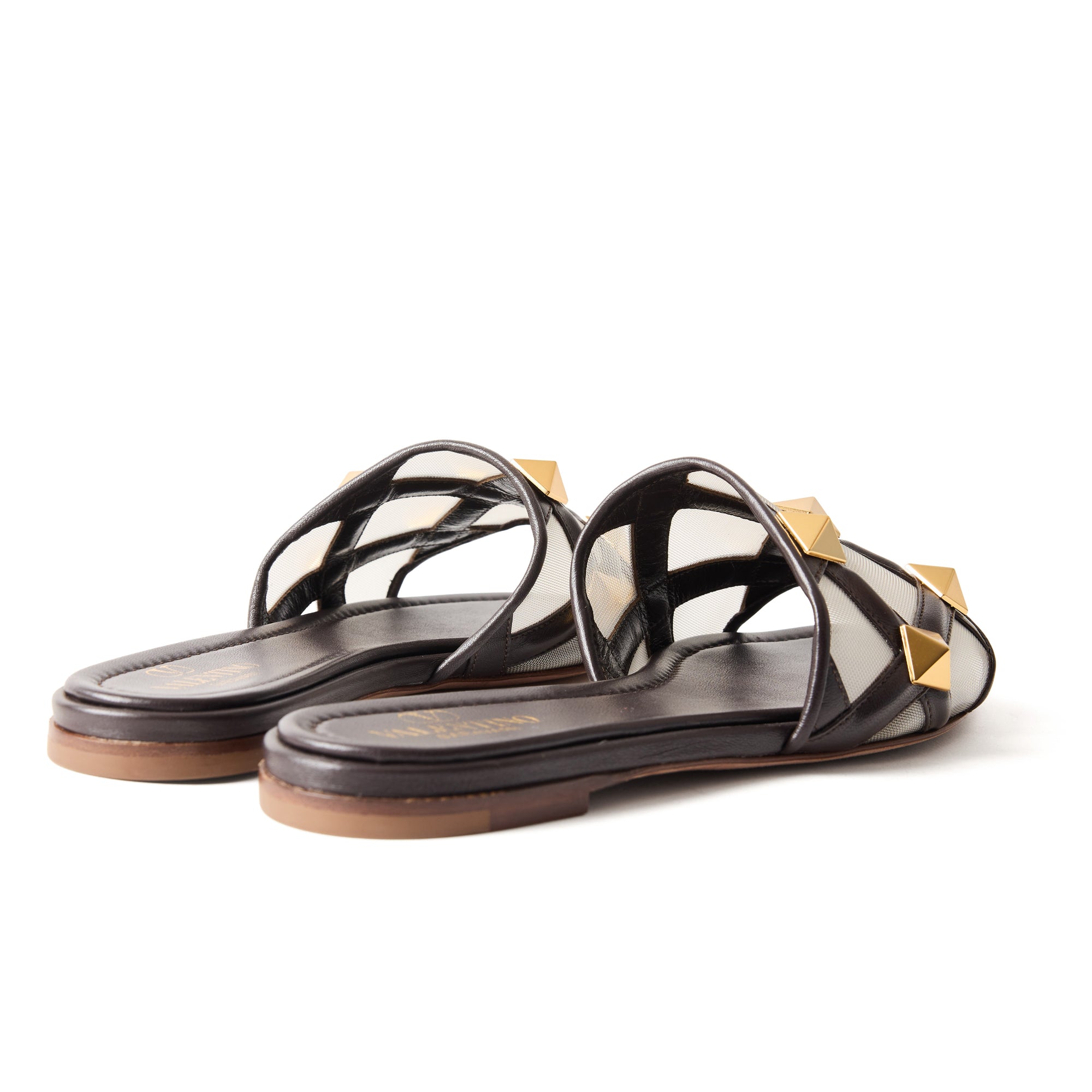 Valentino Mesh Slide Size 7.5
