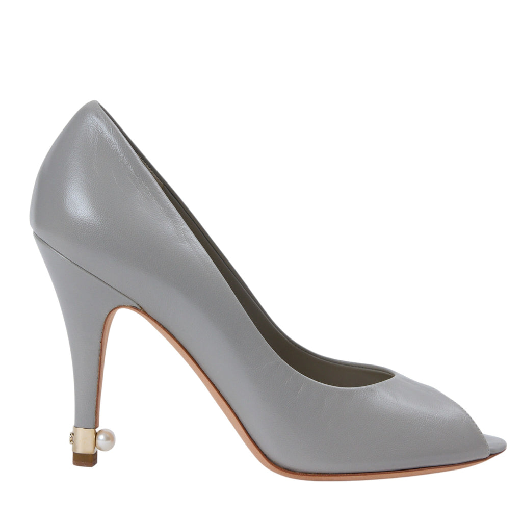 Chanel Peep Toe Heel Size 8