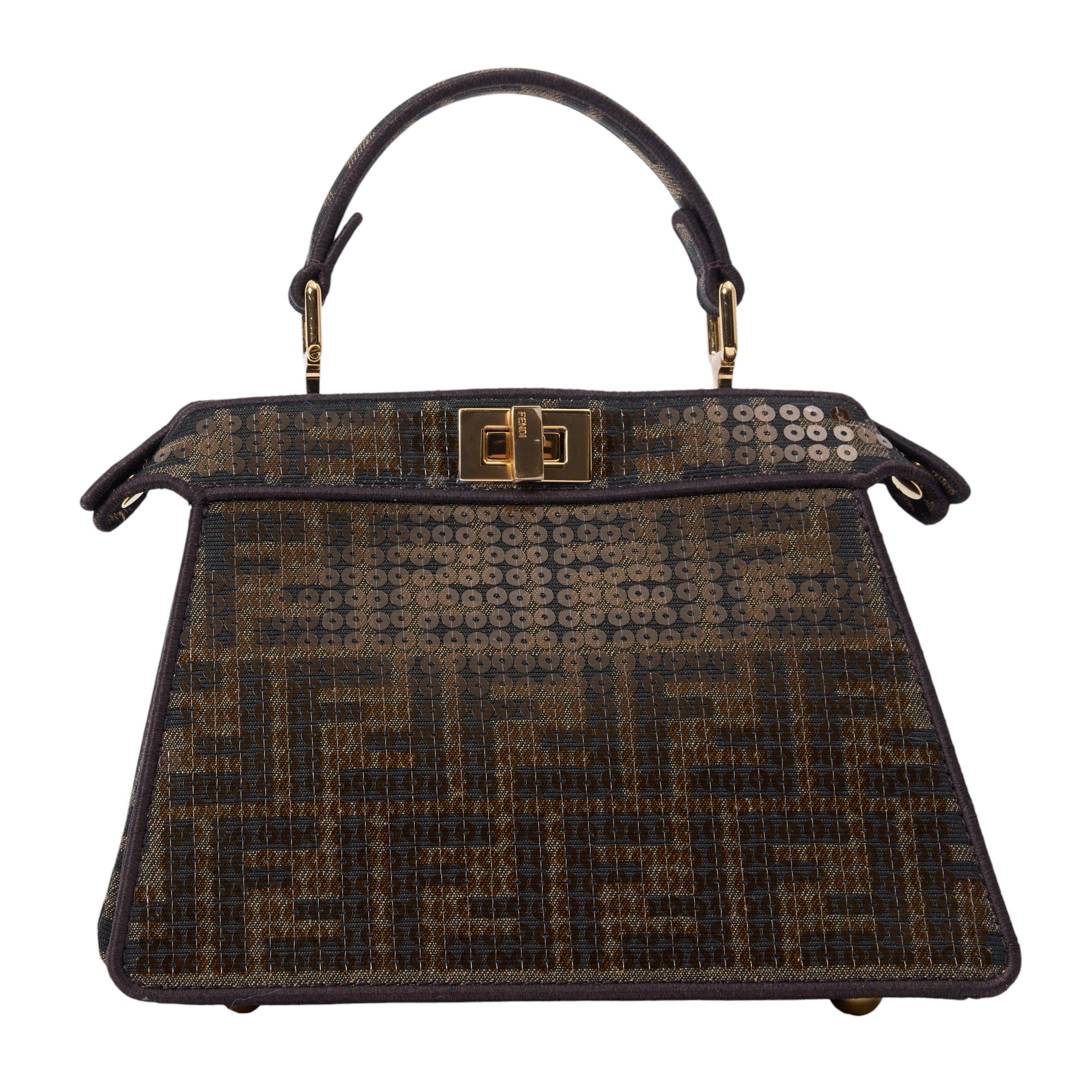 Fendi Zucca Mini Peekaboo