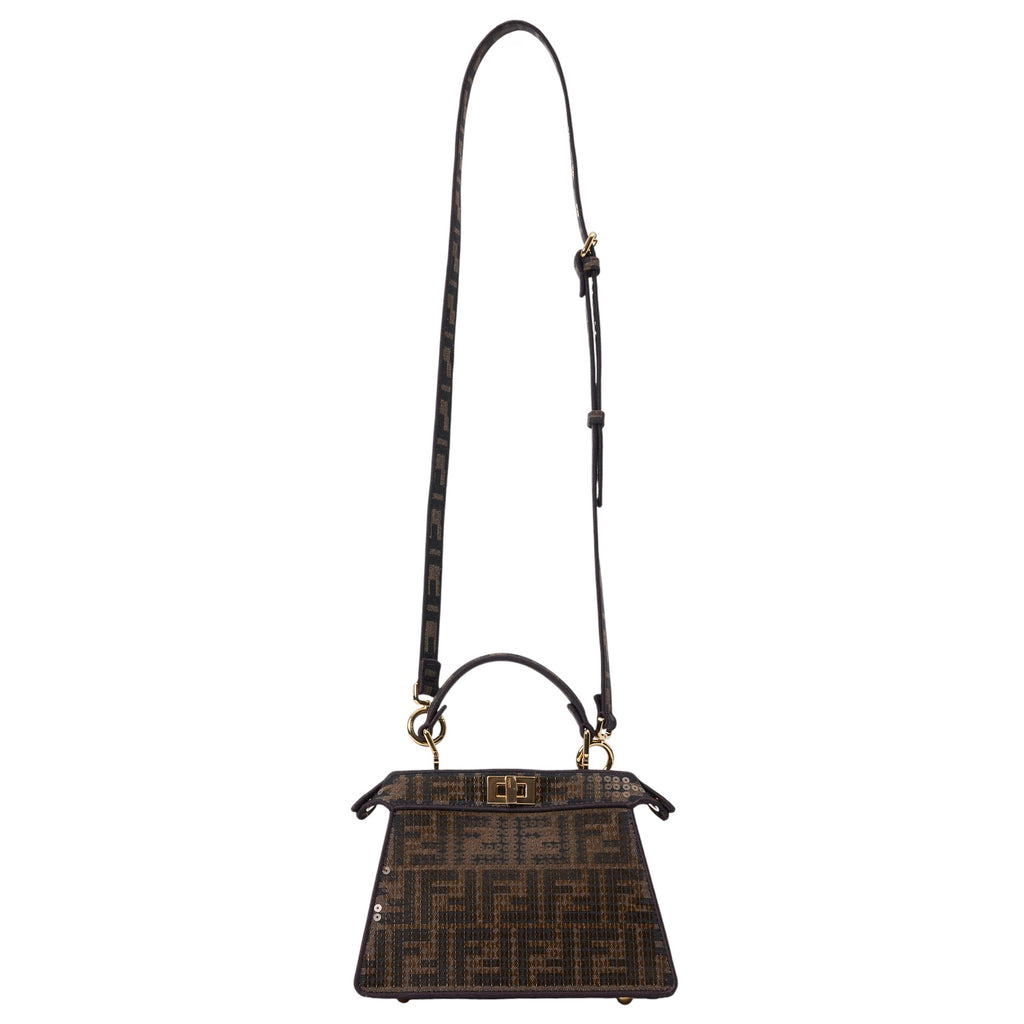 Fendi Zucca Mini Peekaboo