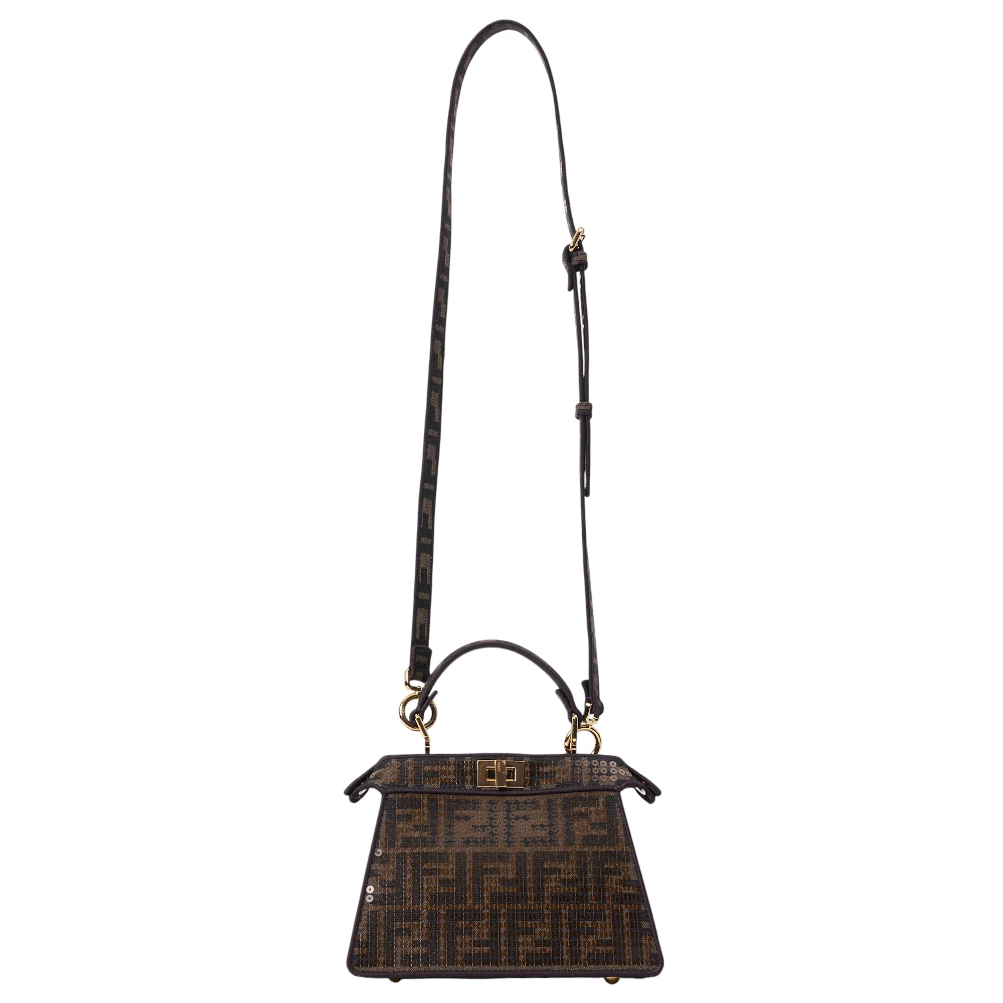Fendi Zucca Mini Peekaboo