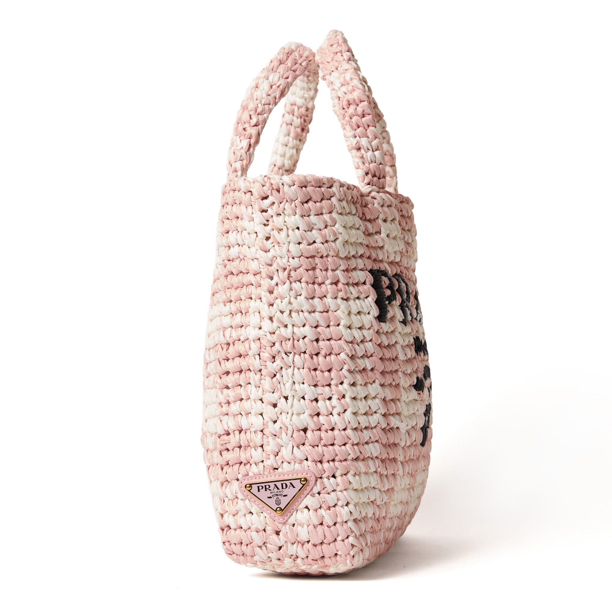 Prada Raffia Mini Tote