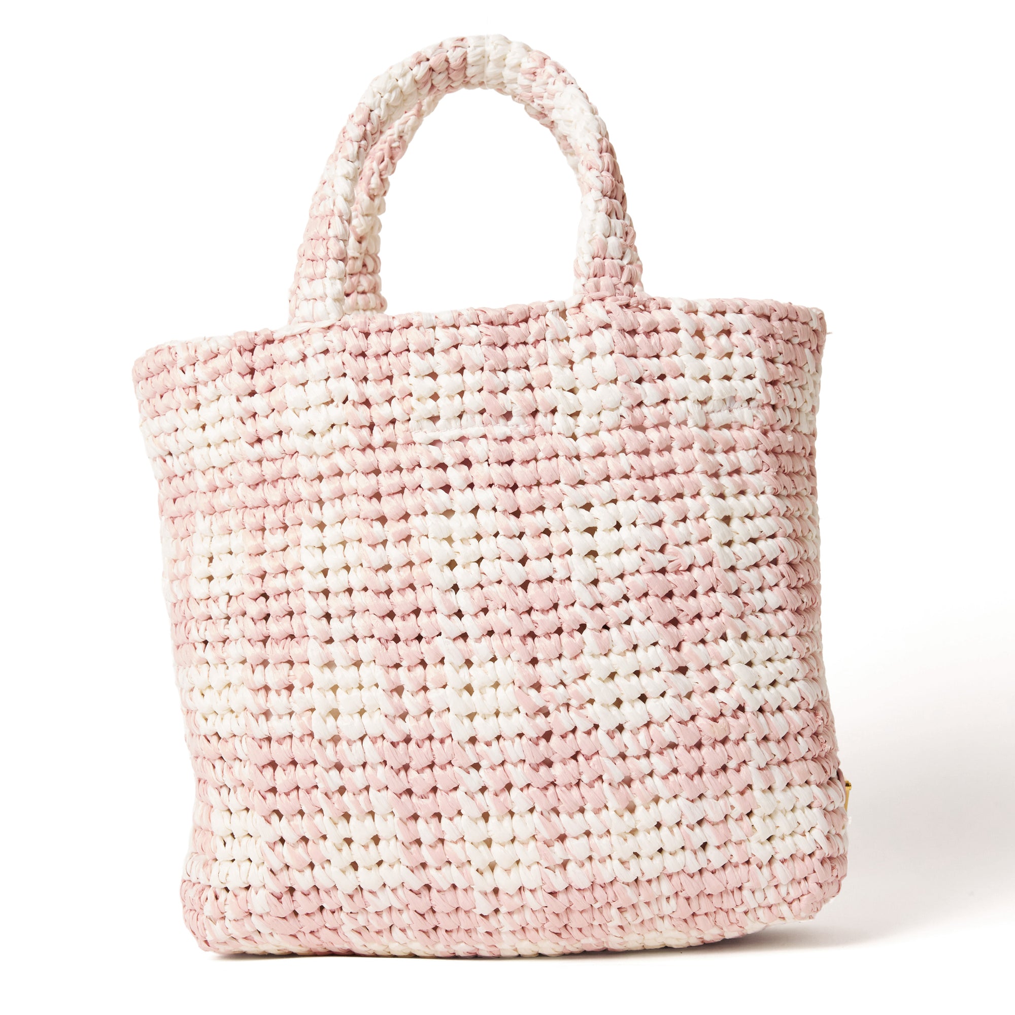 Prada Raffia Mini Tote