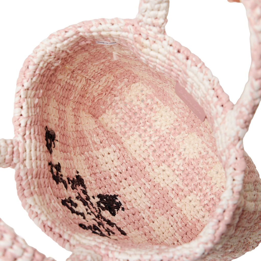 Prada Raffia Mini Tote