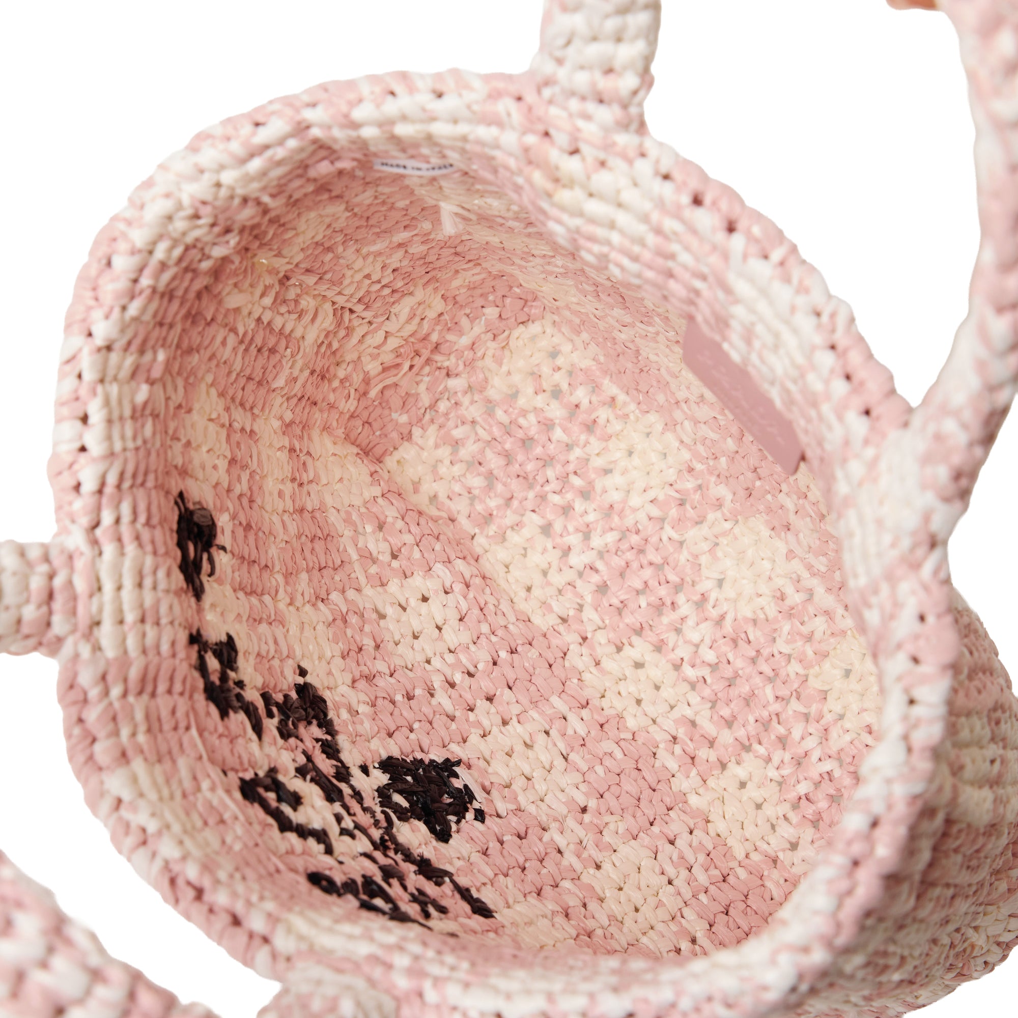 Prada Raffia Mini Tote