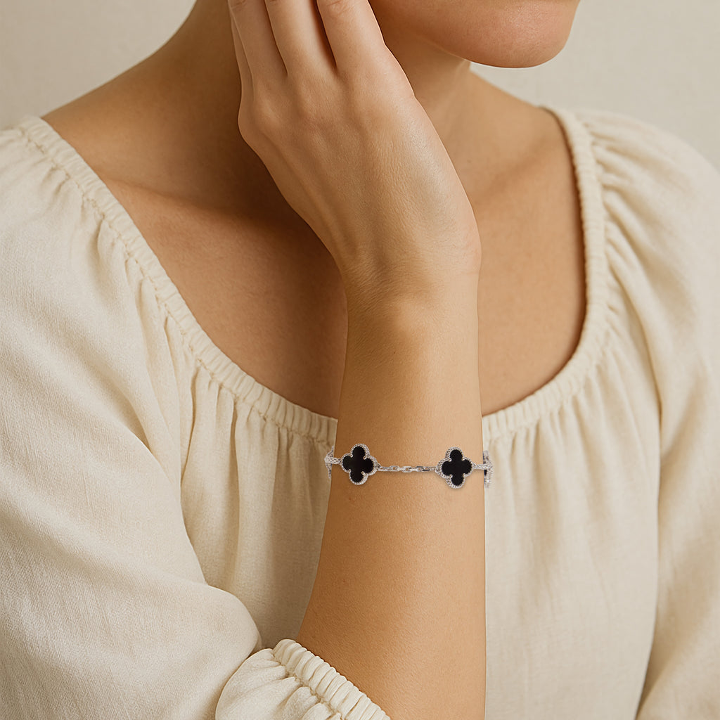 Van Cleef 5 Motif Bracelet